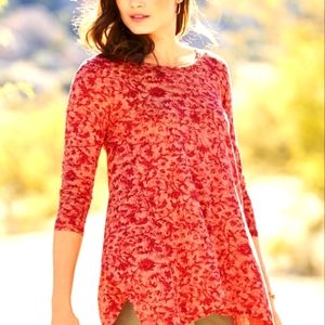 Peruvian Connection "Las Pozas" tunic top